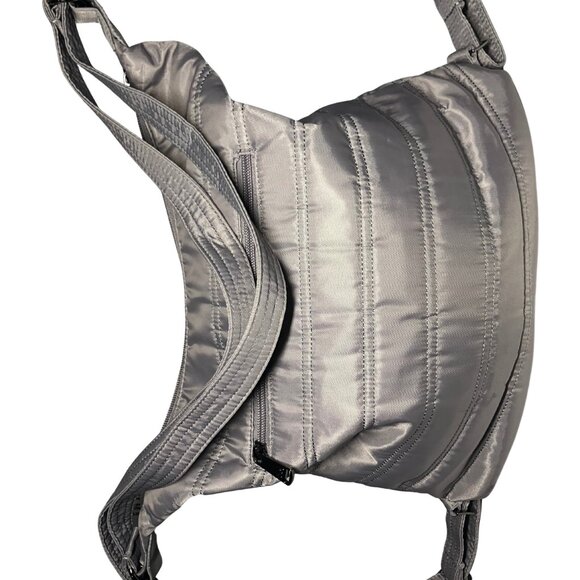 Lug Zipliner Quilted Crossbody Shoulder Bag in Gray – Lightweight Travel Organiz - Picture 11 of 16